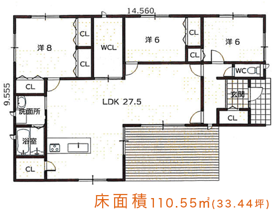 平家間取りプラン