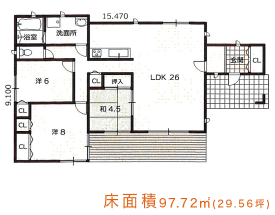 平家間取りプラン